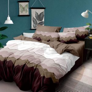 Lenjerie de Pat Bumbac Finet – 6 Piese | Confort si Eleganta in Dormitorul Tau | COD 3025-SE