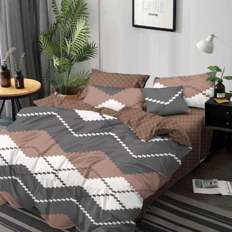 Lenjerie de Pat Bumbac Finet – 6 Piese | Confort si Eleganta in Dormitorul Tau | COD 3060-SE