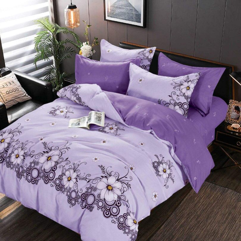 Lenjerie de Pat Bumbac Finet – 6 Piese | Confort si Eleganta in Dormitorul Tau | COD 3063-SE