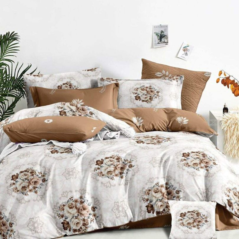 Lenjerie de Pat Bumbac Finet – 6 Piese | Confort si Eleganta in Dormitorul Tau | COD 3125-SE
