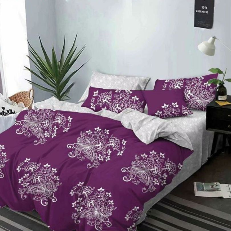 Lenjerie de Pat Bumbac Finet – 6 Piese | Confort si Eleganta in Dormitorul Tau | COD 3103-SE