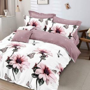 Lenjerie de Pat Bumbac Finet – 6 Piese | Confort si Eleganta in Dormitorul Tau | COD 3144-SE