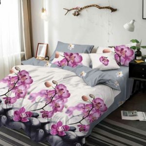 Lenjerie de Pat Bumbac Finet – 6 Piese | Confort si Eleganta in Dormitorul Tau | COD 3105-SE