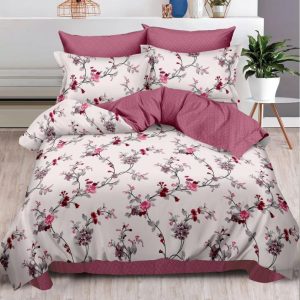 Lenjerie de pat bumbac finet – 6 piese | Eleganta si Confort la Tine Acasa | COD 1153 - S