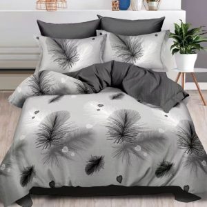 Lenjerie de pat bumbac finet – 6 piese | Eleganta si Confort la Tine Acasa | COD 1203 - S