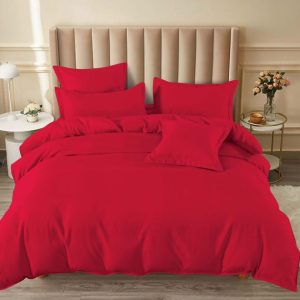 Lenjerie de pat bumbac finet  – 6 piese: Confort si stil pentru un somn odihnitor  | COD 1604-S