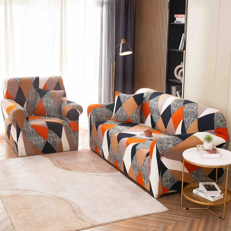 Husa Canapea 2 Locuri - Protectie Eleganta si Confort Sporit pentru Casa Ta | COD 1349-J