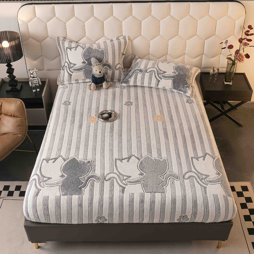 Husa de Pat Cocolino – Set 3 Piese pentru Confort si Eleganta | COD 0783-J