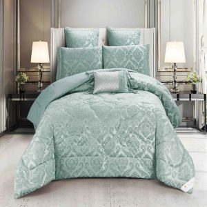Lenjerie de pat Jacquard 7 piese - confort și eleganta în dormitorul tau | COD 0836-J