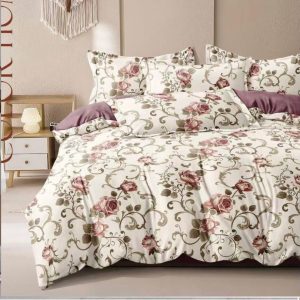 Lenjerie de pat bumbac finet – 6 piese | Eleganta si Confort la Tine Acasa | COD 0108 - CF