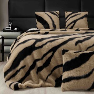Patura cu Blana de Nurca – 3 Piese | Lux si Caldura pentru Casa Ta | COD 0757-J