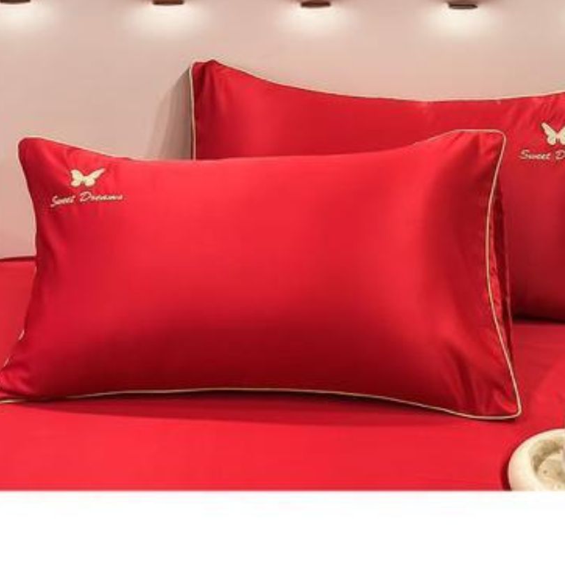 Lenjerie de Pat din Matase cu Pilota – 4 Piese: Eleganta si Rasfat în Dormitorul Tau | COD 0858-S - imagine 3