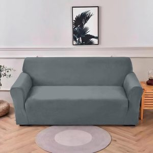 Husa Canapea Catifea 3 locuri – Protectie Eleganta si Confort Sporit pentru Casa Ta | 0280-SI