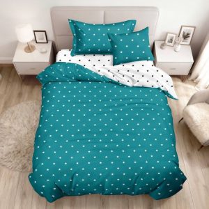 Lenjerie de Pat 1 Persoana Finet 4 Piese – Set Moale și Calduros pentru Confort Maxim | 0113-SI
