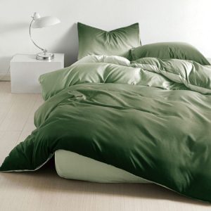Set lenjerie de pat bumbac satinat 4 piese – Design rafinat și textura delicata, Cod 0081-S