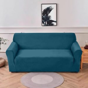 Husă Canapea Catifea 2 Locuri – Husă Elastică Extensibilă,  Protecție și Aspect Elegant | 0294-SI