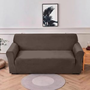 Husă Canapea Catifea 2 Locuri – Husă Elastică Extensibilă,  Protecție și Aspect Elegant | 0295-SI