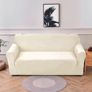 Husă Canapea Catifea 2 Locuri – Husă Elastică Extensibilă,  Protecție și Aspect Elegant | 0296-SI