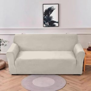 Husă Canapea Catifea 2 Locuri – Husă Elastică Extensibilă,  Protecție și Aspect Elegant | 0297-SI