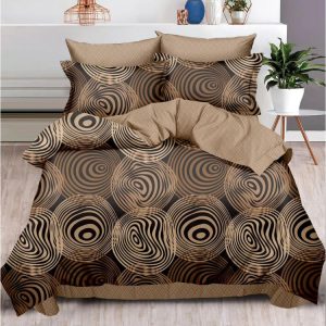 Lenjerie de Pat Bumbac Finet cu Elastic – Set 6 Piese | Confort si Fixare Perfecta  | 0447-SI
