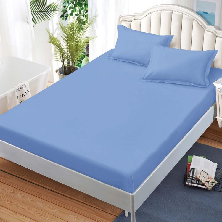Husa de Pat cu Elastic 3 Piese Finet Uni – Confort și Eleganță în Dormitor | 0464-SI