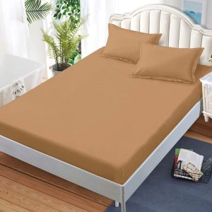 Husa de Pat cu Elastic 3 Piese Finet Uni – Confort și Eleganță în Dormitor | 0469-SI