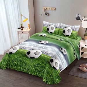 Lenjerie bumbac satinat 3D, 4 piese – Fină și rafinată | 0499-SI