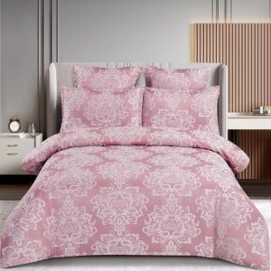 Lenjerie de pat Jacquard 6 piese – Eleganta si rafinament pentru dormitor | 0854-SI
