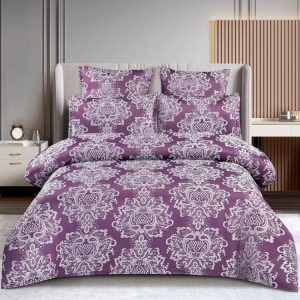 Lenjerie de pat Jacquard 6 piese – Eleganta si rafinament pentru dormitor | 0856-SI
