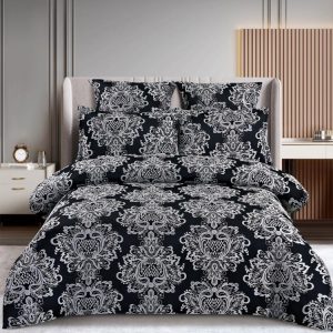 Lenjerie de pat Jacquard 6 piese – Eleganta si rafinament pentru dormitor | 0858-SI