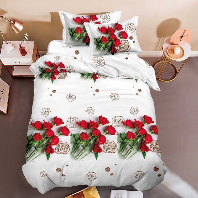 Lenjerie 1 persoană 4 piese – Calitate premium, aspect îngrijit | 0878-SI