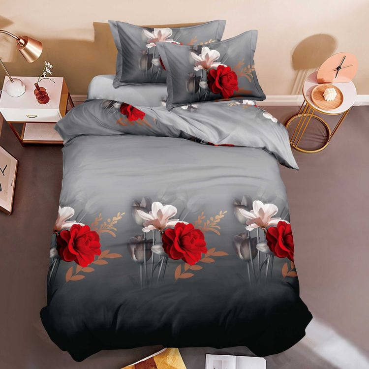 Lenjerie 1 persoană 4 piese – Calitate premium, aspect îngrijit | 0881-SI
