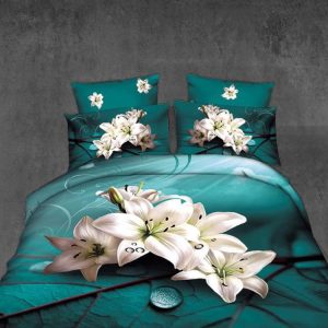Lenjerie 1 persoană 4 piese – Calitate premium, aspect îngrijit | 0890-SI