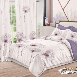 Pachet Finet 8 Piese: Lenjerie + Draperii – Confortabil și Practic | 1003-SI