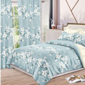 Pachet Finet 8 Piese: Lenjerie + Draperii – Confortabil și Practic | 1005-SI