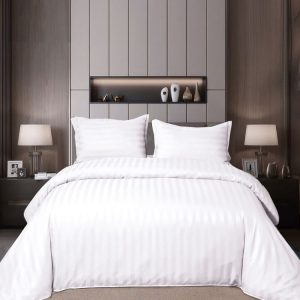 Lenjerie de pat damasc 6 piese – Luxoasă și durabilă | 1084-SI