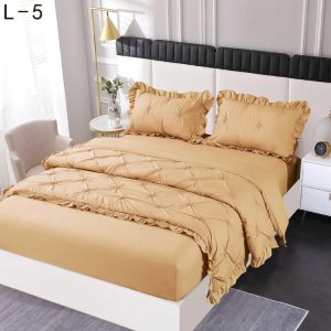 Lenjerie de pat finet deluxe – 4 piese cu elastic | 1357-SE