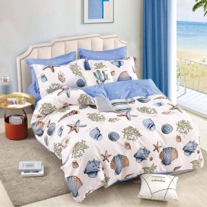 Lenjerie de pat finet cu elastic 6 piese – Set complet premium pentru pat mereu ordonat | 1573-J