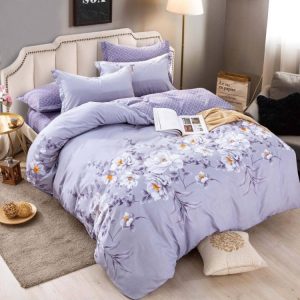 Lenjerie de pat finet cu elastic 6 piese – Set complet premium pentru pat mereu ordonat | 1574-J