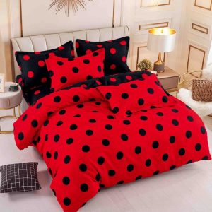 Lenjerie de pat finet cu elastic 6 piese – Set complet premium pentru pat mereu ordonat | 1589-J
