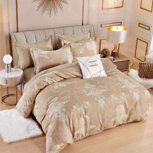 Lenjerie de pat finet cu elastic 6 piese – Set complet premium pentru pat mereu ordonat | 1600-J
