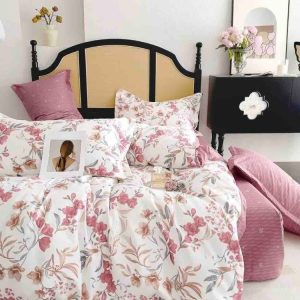 Lenjerie de pat finet cu elastic 6 piese – Set complet premium pentru pat mereu ordonat | 1626-J