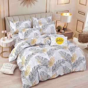 Lenjerie de pat finet cu elastic 6 piese – Set complet premium pentru pat mereu ordonat | 1631-J