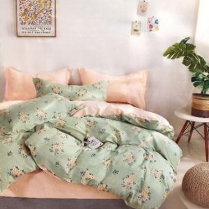 Lenjerie de pat 100% bumbac 6 piese – Set premium, confort natural pentru orice sezon | 1738-CV